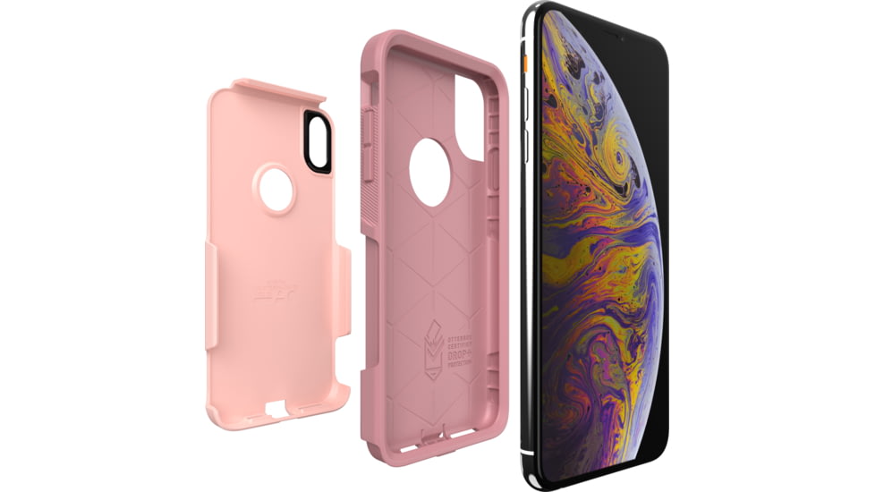 OtterBox Apple Commuter Iphone Xs Max, Pink Salt/Blush, 77-60014