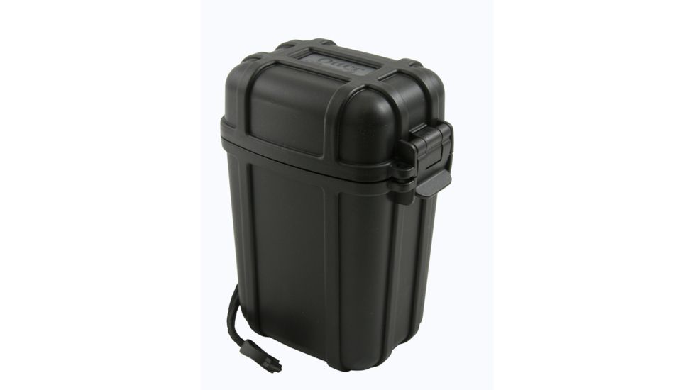 OtterBox 8000 Watertight Box w/Lanyard, 3.35x4.5x5.9in Exterior - Black, 8000 20