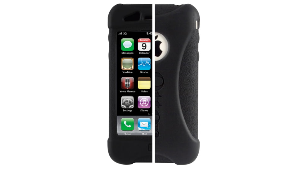 OtterBox iPhone 3G Impact Skin Case, Black, 1943-20.5