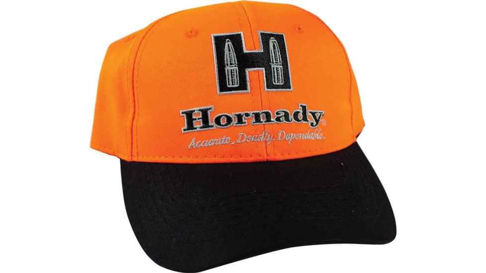 Outdoor Cap Blaze/Black w/Hornady Stitch, HRN05A