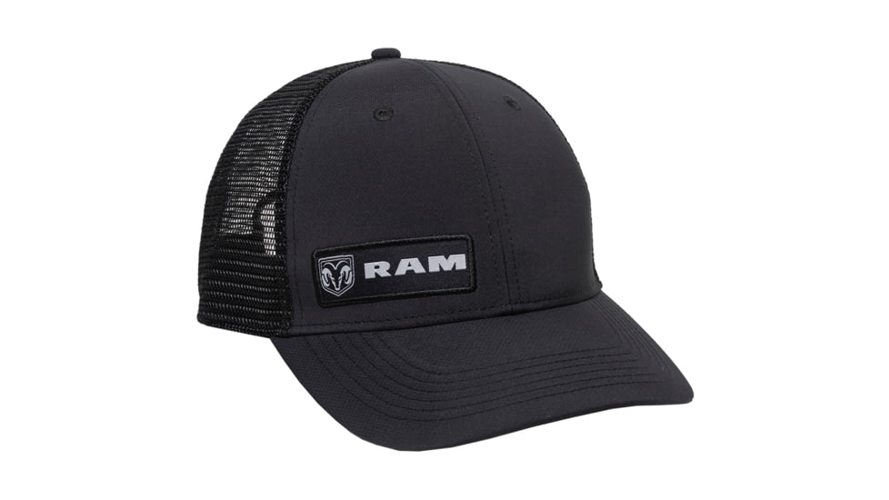 Outdoor Cap Dodge Ram Meshback Cap, Black, One Size, RAM12A-00100