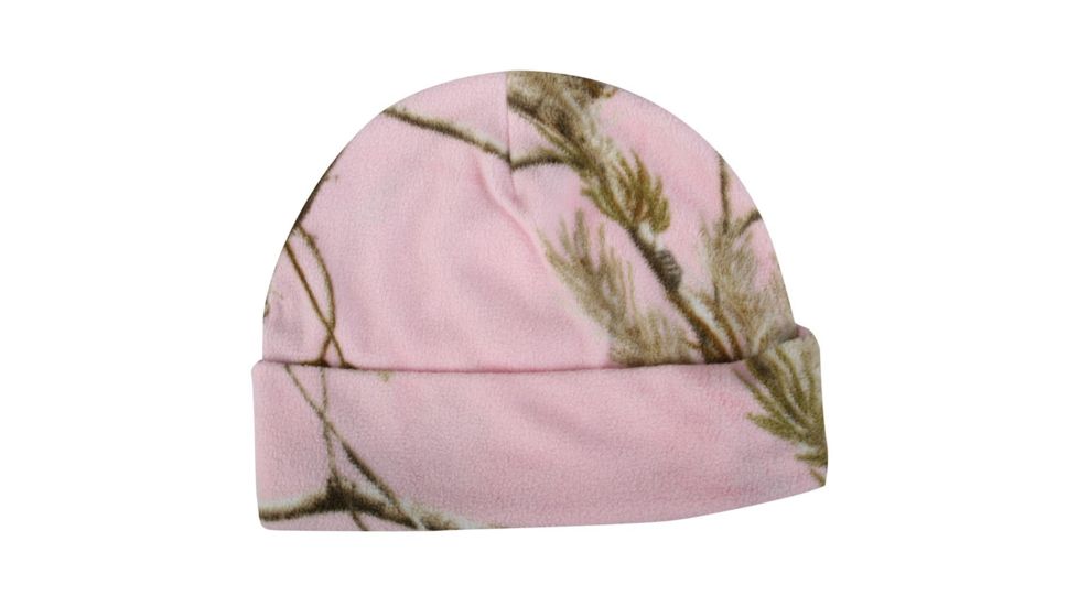 Outdoor Cap Fleece Watch Cap, Realtree AP Pink One Size LFW-200