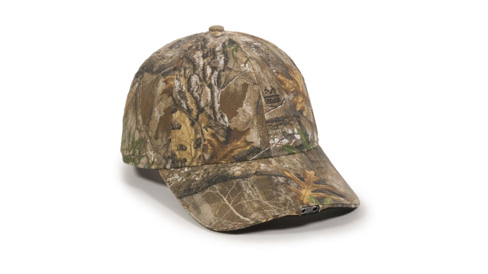 Outdoor Cap Hibeam Camo Cap Pro Mid Crown, Realtree Edge, One Size, 101851