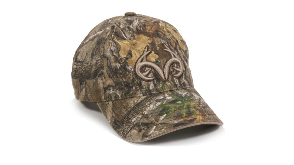 Outdoor Cap Realtree Khaki Cap Low Profile, Realtree Edge, One Size, 133474
