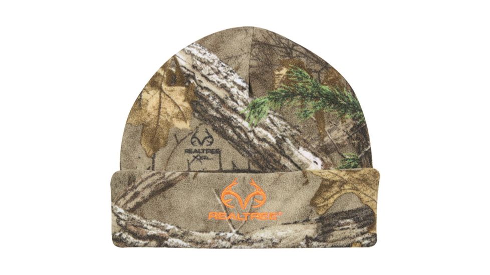 Outdoor Cap Reversible Fleece Watch Cap, Realtree Xtra, TRT08FL