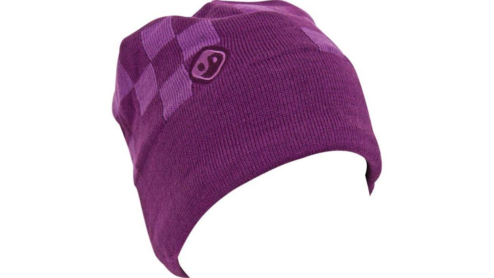 Outdoor Designs Checkmate Beanie - Violet DA-308-PU