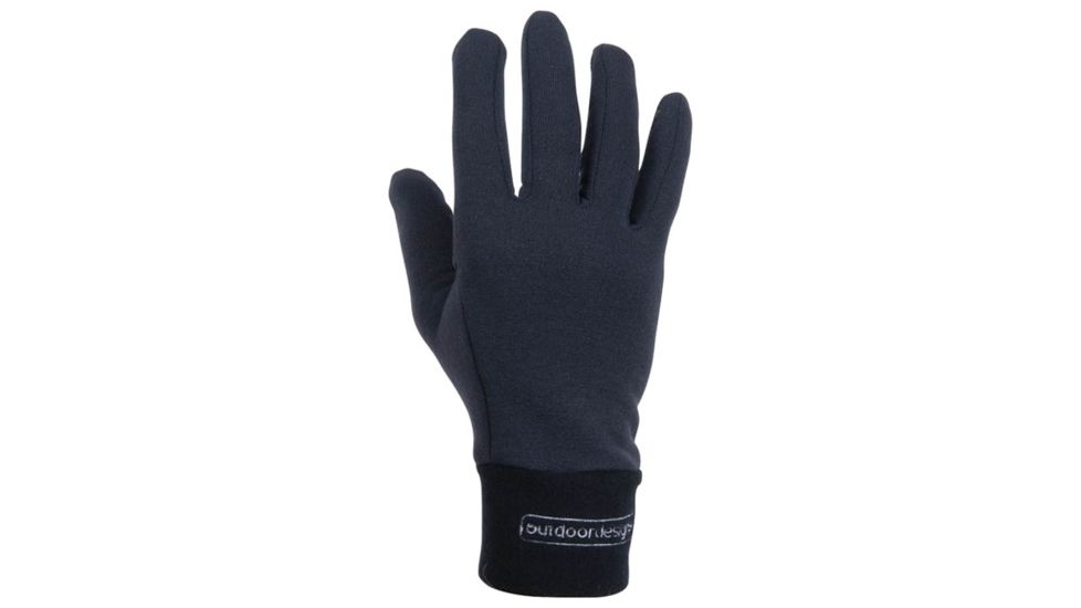 Outdoor Designs Poweron Wool Grip Black Xs DG-497-BLK-XS