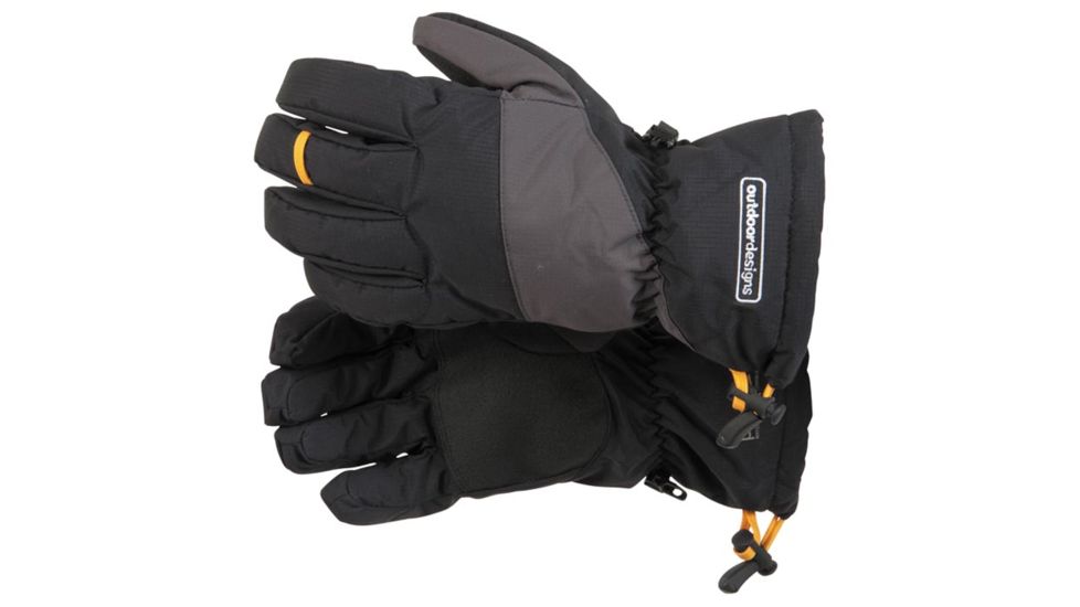 Outdoor Designs Summit Jr Glove Black L DS-338-BL-L