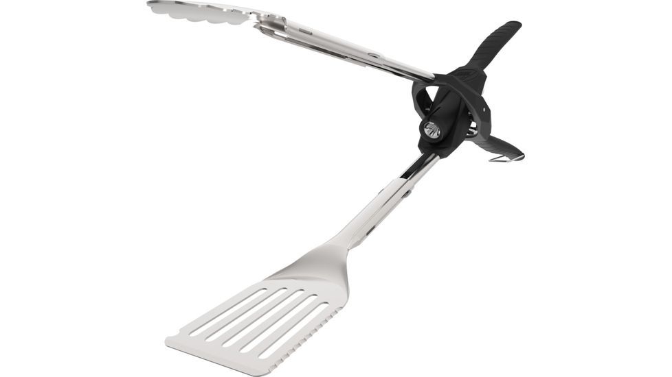Outdoor Edge Cutlery GRILL-BEAM TONGS Box, Black/Silver, GMT-10