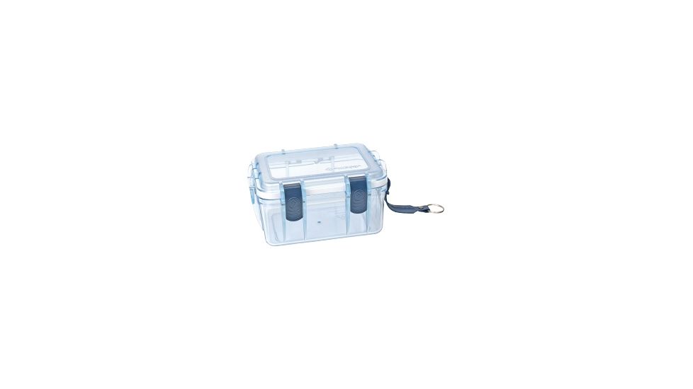 Outdoor Products Small Storage Box, External Dimensions: 3.3&quot; H x 6.5&quot; W x 5.1&quot; D, Polycarbonate 171OP000OP