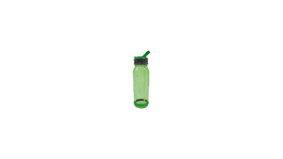 Outdoor Products Triton Flip Top Water Bottle, 25.36 fl oz, Classic Green, Silicone BWT075OPCLGNOP