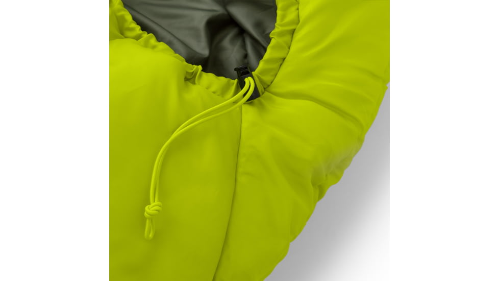Outdoor Products 20F Mummy Sleeping Bag, Light Green/Dark Green, 50037