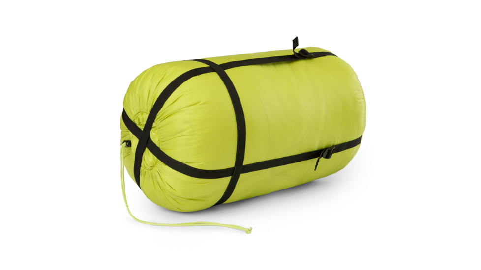 Outdoor Products 20F Mummy Sleeping Bag, Light Green/Dark Green, 50037
