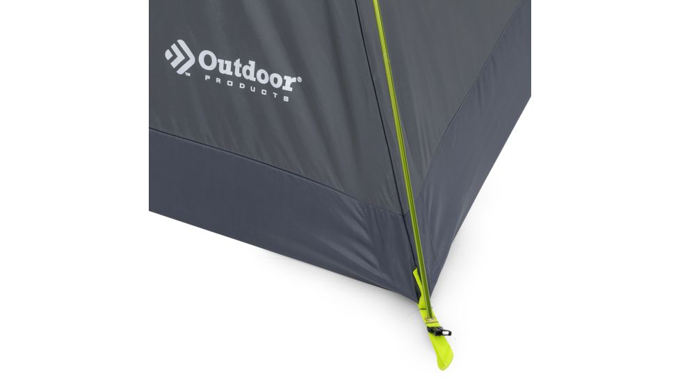 Outdoor Products 4 Person Backpacking Tent, Gray/Green/Tan, 50025