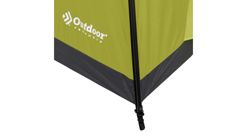 Outdoor Products 4 Person Insant Cabin Tent w/ Extended Eave, Green/Olive Green, 50026