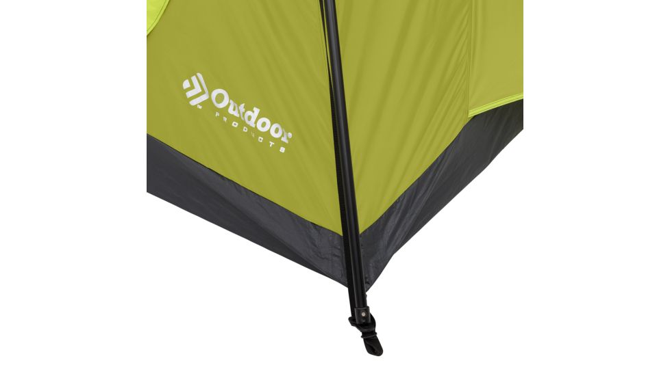 Outdoor Products 6 Person Instant Cabin Tent w/ Extended Eave, Green/Olive Green, 50027