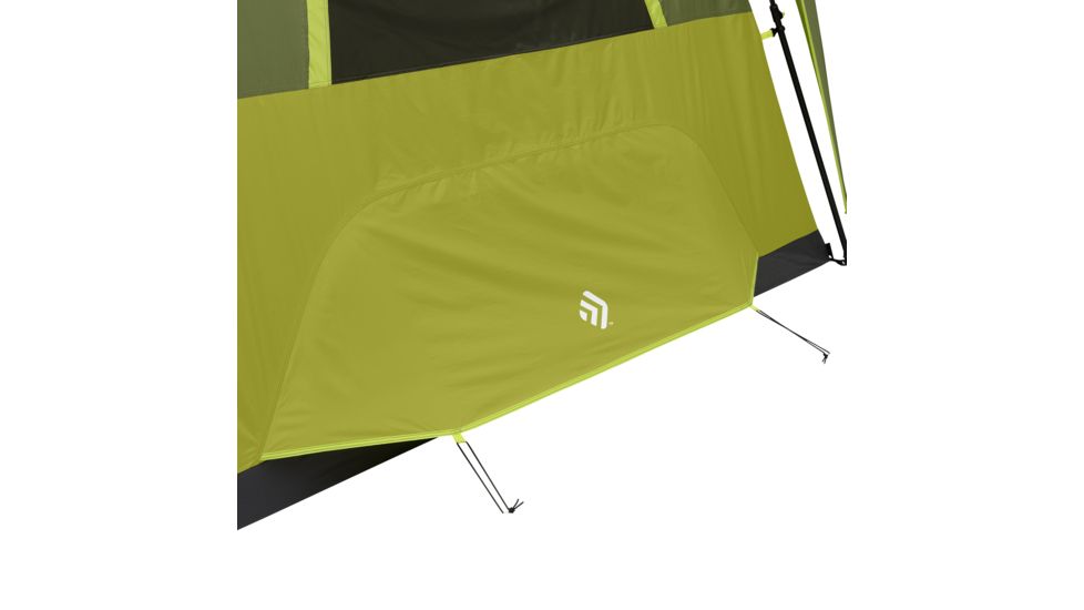 Outdoor Products 8 Person Instant Cabin Tent w/ Extended Eave, Green/Olive Green, 50028