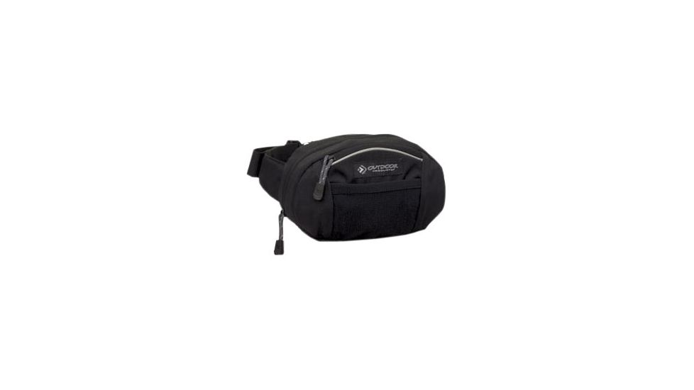 Outdoor Products Essential Waist Pack, Black,Gray 1243WMC003OP