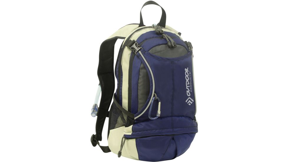 Outdoor Products Iceberg Hydration Pack, 2.11 quart Reservoir, 820 in, Blue 4304OP001OP