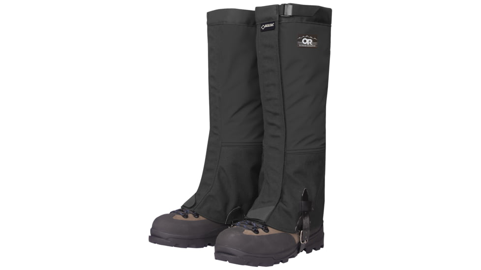 Outdoor Research Crocodile Classic Foot Gaiter - Womens, Wide, Black, M, 3221960001007