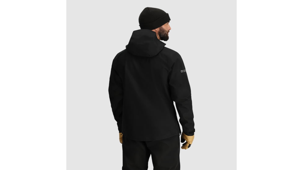 Outdoor Research Headwall Gore-Tex 3L Jacket - Mens, Black, L, 3220920001008