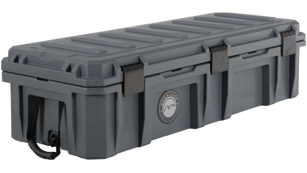 Overland Vehicle Systems D.B.S. Dry Box w/ Wheels, Drain and Bottle Opener, Dark Grey, 117 QT, 40100021