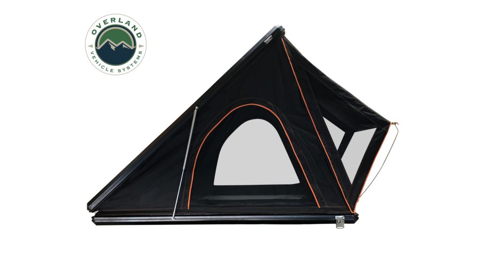 Overland Vehicle Systems Mamba III Aluminum Roof Top Tent, 3 Person, Black, 18109901