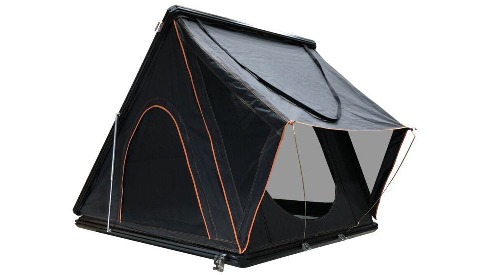 Overland Vehicle Systems Mamba III Aluminum Roof Top Tent, 3 Person, Black, 18109901