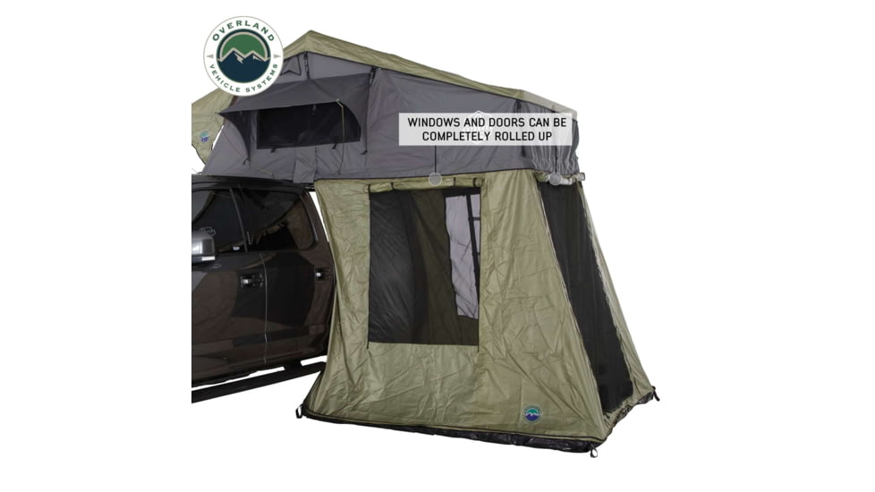 Overland Vehicle Systems N2E Nomadic 2 Extended Roof Top Tent w/Annex, 18629936