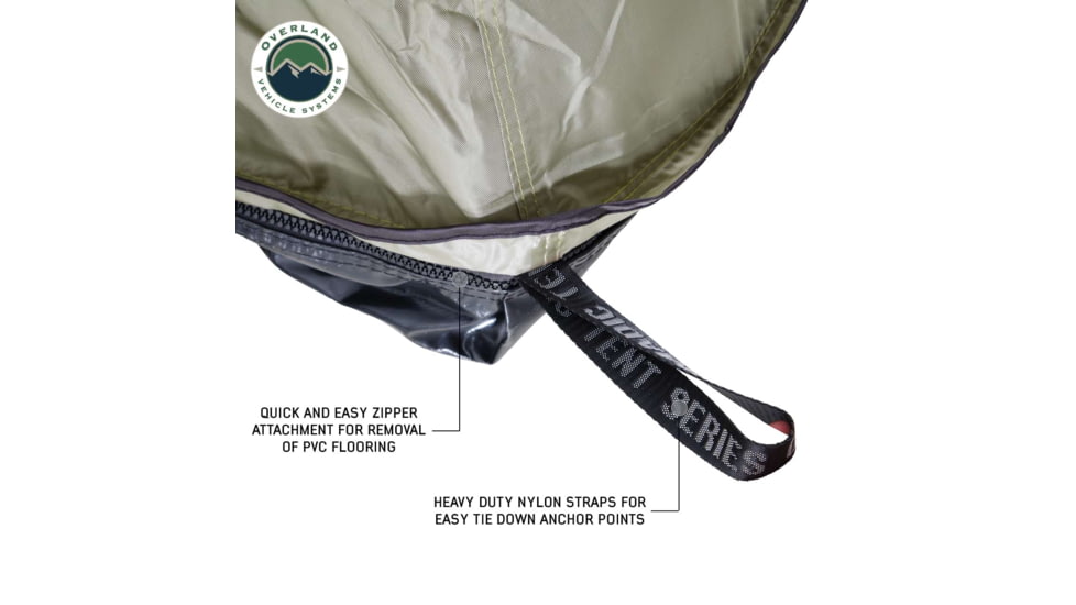 Overland Vehicle Systems N2E Nomadic 2 Extended Roof Top Tent w/Annex, 18629936