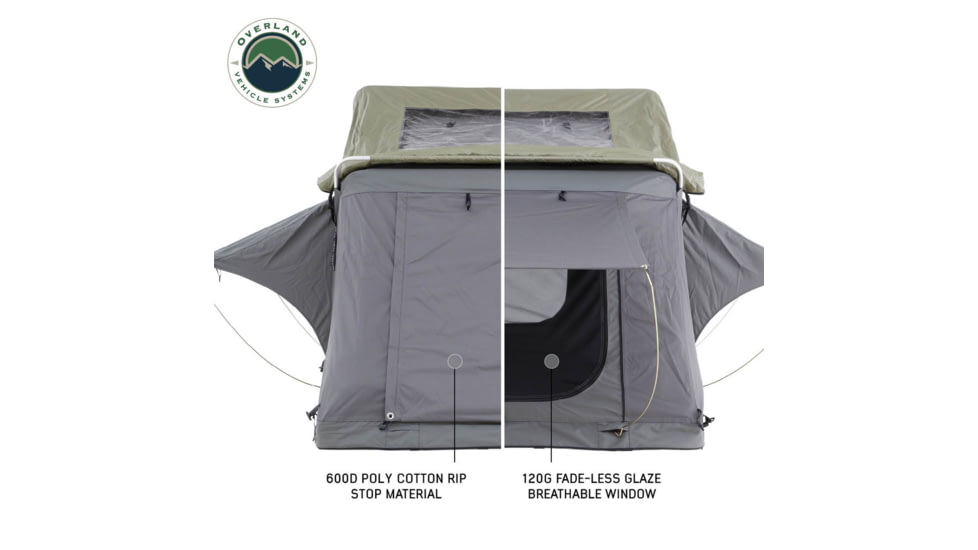 Overland Vehicle Systems N3E Nomadic 3 Extended Roof Top Tent w/Annex, 18631936