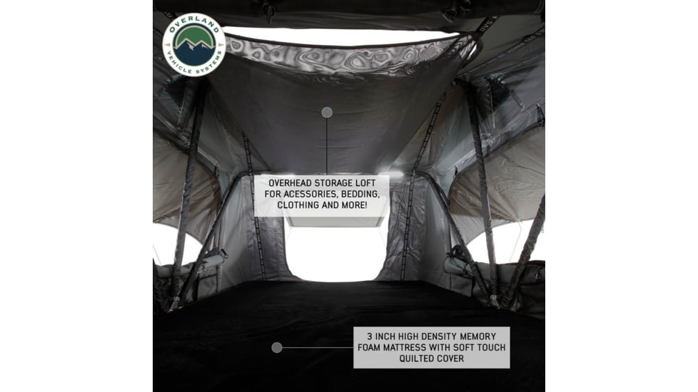 Overland Vehicle Systems N3E Nomadic 3 Extended Roof Top Tent w/Annex, 18631936