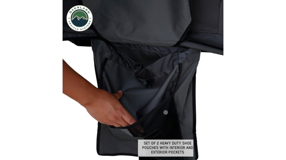 Overland Vehicle Systems N4E Nomadic 4 Extended Roof Top Tent w/Annex, 18641936