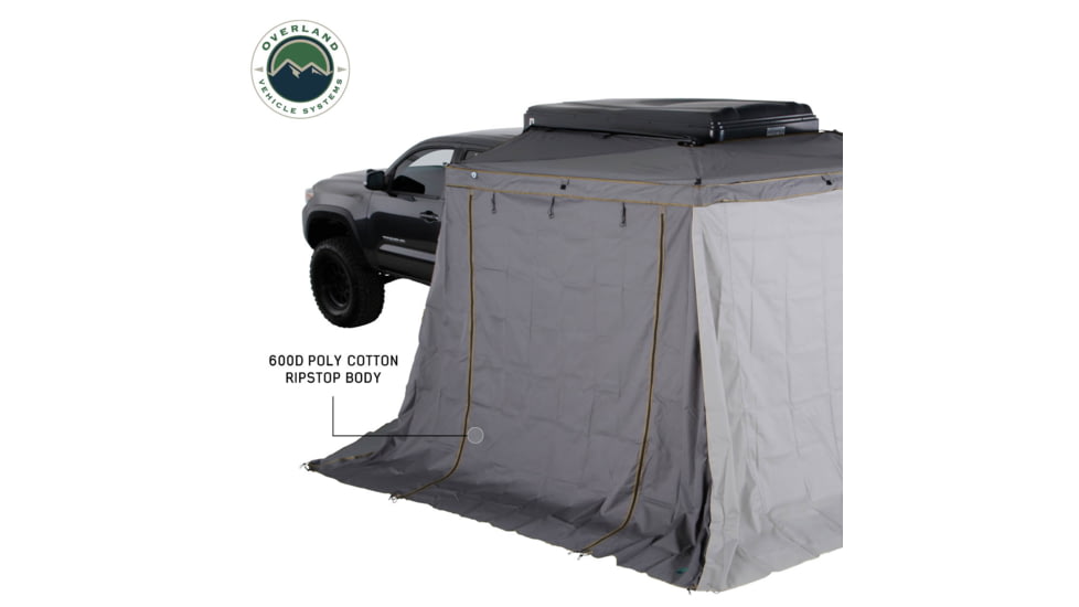 Overland Vehicle Systems Nomadic 270 LT Awning Wall 1 / 2 Driver Side, 18309909