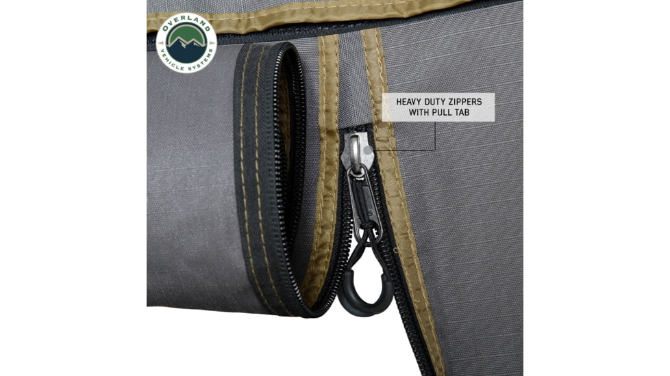Overland Vehicle Systems Nomadic 270 LT Awning Wall 1 / 2 Driver Side, 18309909
