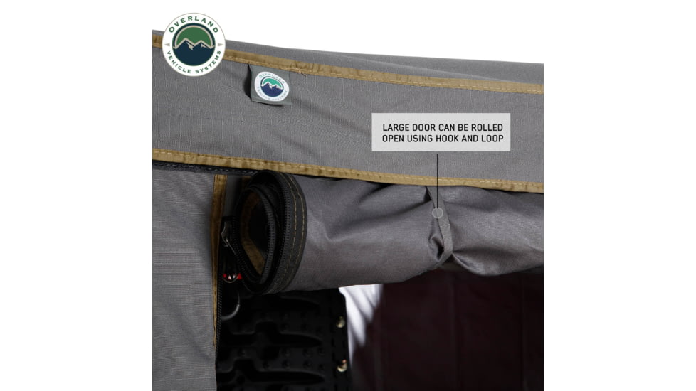 Overland Vehicle Systems Nomadic 270 LT Awning Wall 1 / 2 Driver Side, 18309909