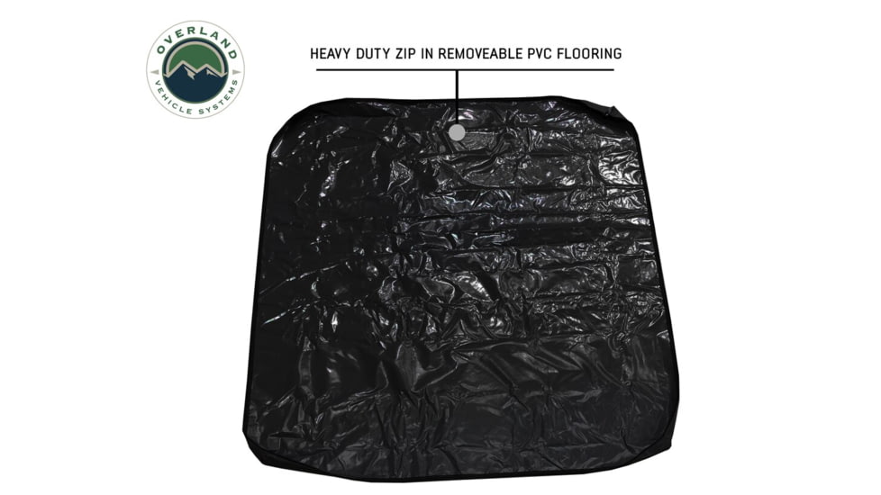 Overland Vehicle Systems Nomadic 3 Annex Base, Green/Black, 86 x 76 x 82 in, 18039836