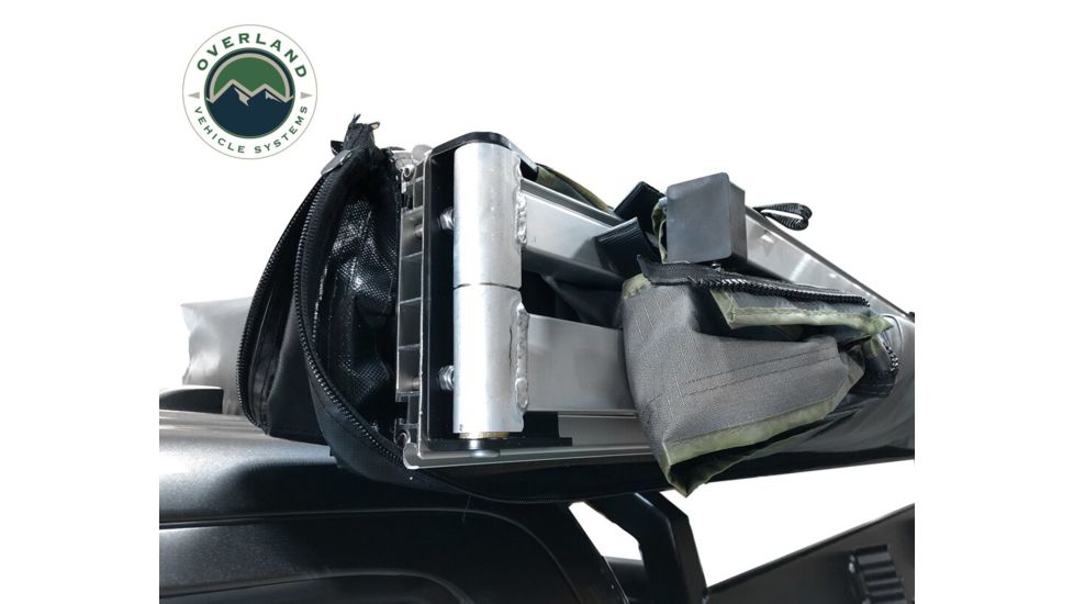 Overland Vehicle Systems Nomadic Awning 270 Cover, Driver Side, Dark Gray/Black, 240 x 157 x 88.5 in, 19519907