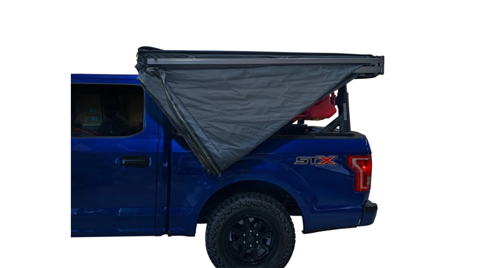 Overland Vehicle Systems Nomadic LT 270 Awning &amp; Wall 1, 2, &amp; Mounting Brackets - Driverside, Grey/Green, 19579907
