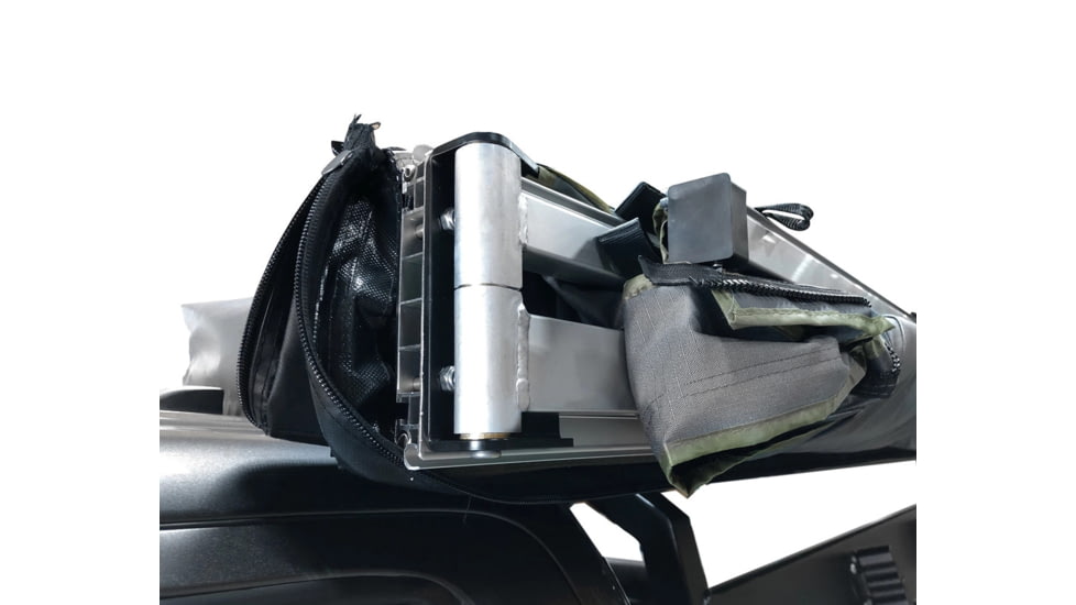 Overland Vehicle Systems Nomadic LT 270 Awning &amp; Wall 1, 2, &amp; Mounting Brackets - Driverside, Grey/Green, 19579907