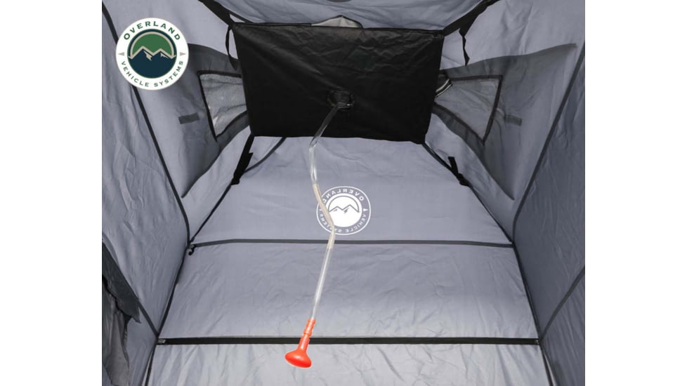 Overland Vehicle Systems Wild Land Camping Gear Changing Room, Shower, Grey, 5 x 5 x 6.75 ft, 26019916