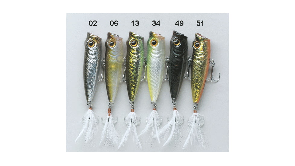 Owner Hooks Gobo Popper, Smoke, 49, GP60-49