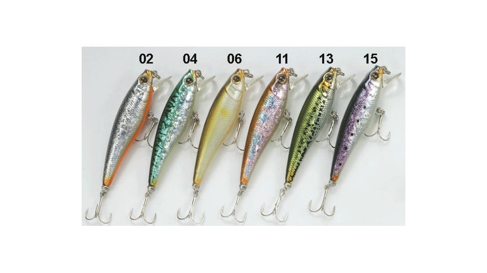 Owner Hooks Ripn Minnow 65, Perch, 59, RM65-59