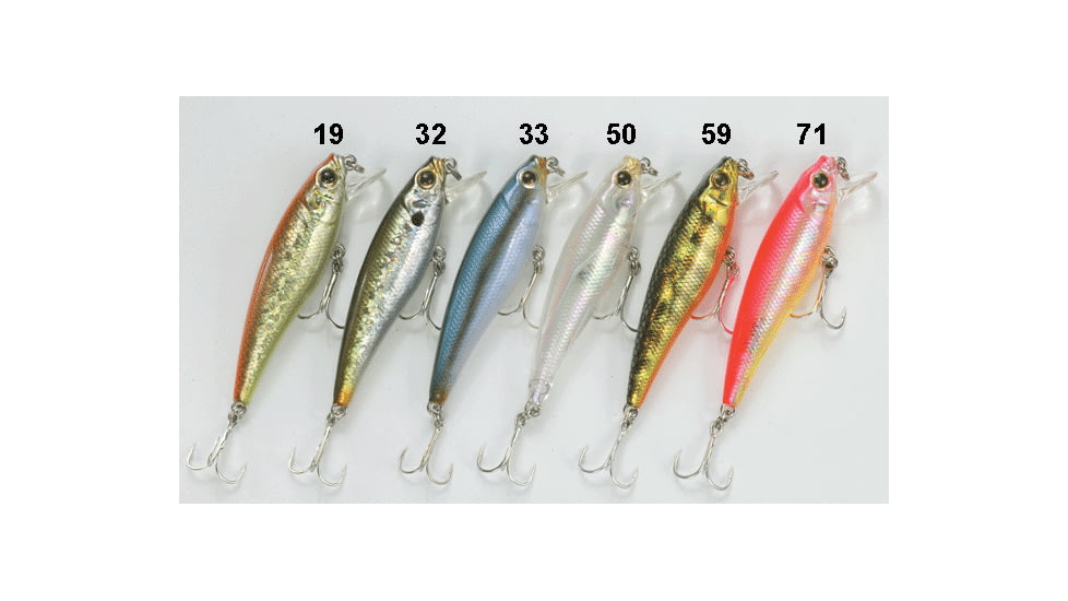 Owner Hooks Ripn Minnow 65, Perch, 59, RM65-59