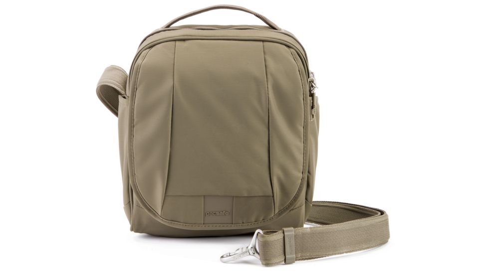 Pacsafe Metrosafe LS200 Shoulder Bag, 7L, Earth Khaki, 30420221