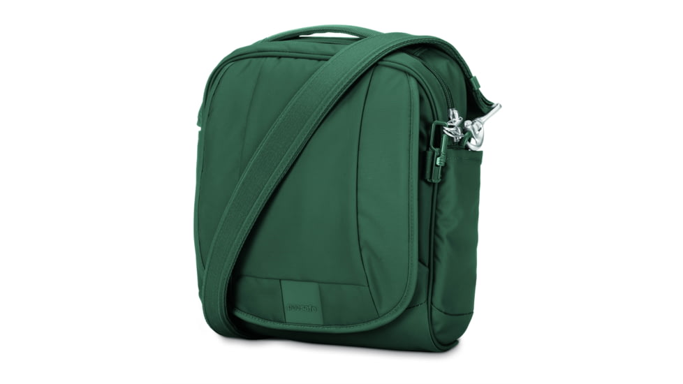 Pacsafe Metrosafe LS200 Shoulder Bag-Pine Green