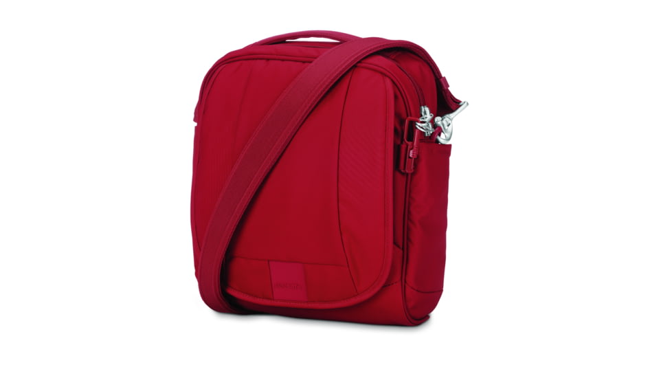 Pacsafe Metrosafe LS200 Shoulder Bag-Vintage Red