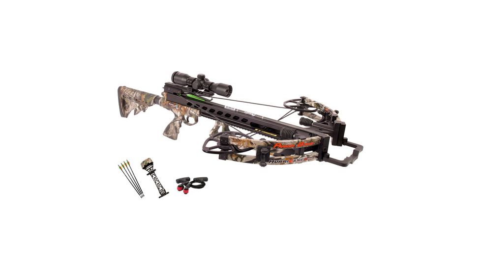 Parker Crossbow Kit - Hurricane XXT MR Scope 380FPS, Next Vista, X104-MR