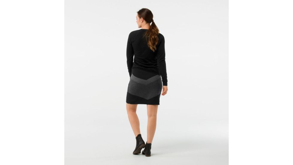 Smartwool Parmalee Reversible Skirt-Women's, Medium Gray Heather, Extra Small, SW000311084-XS