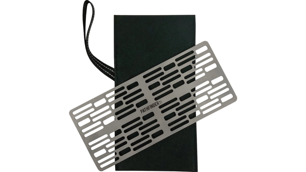 Pathfinder Titanium Grill w/Carry Pouch